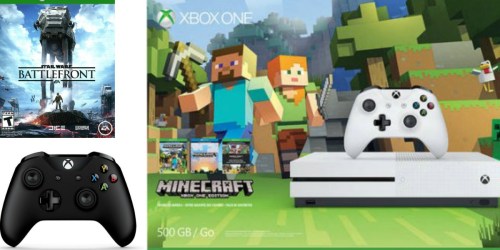 Xbox One S Minecraft Console Bundle Only $249 Shipped (Includes Bonus Controller + More)