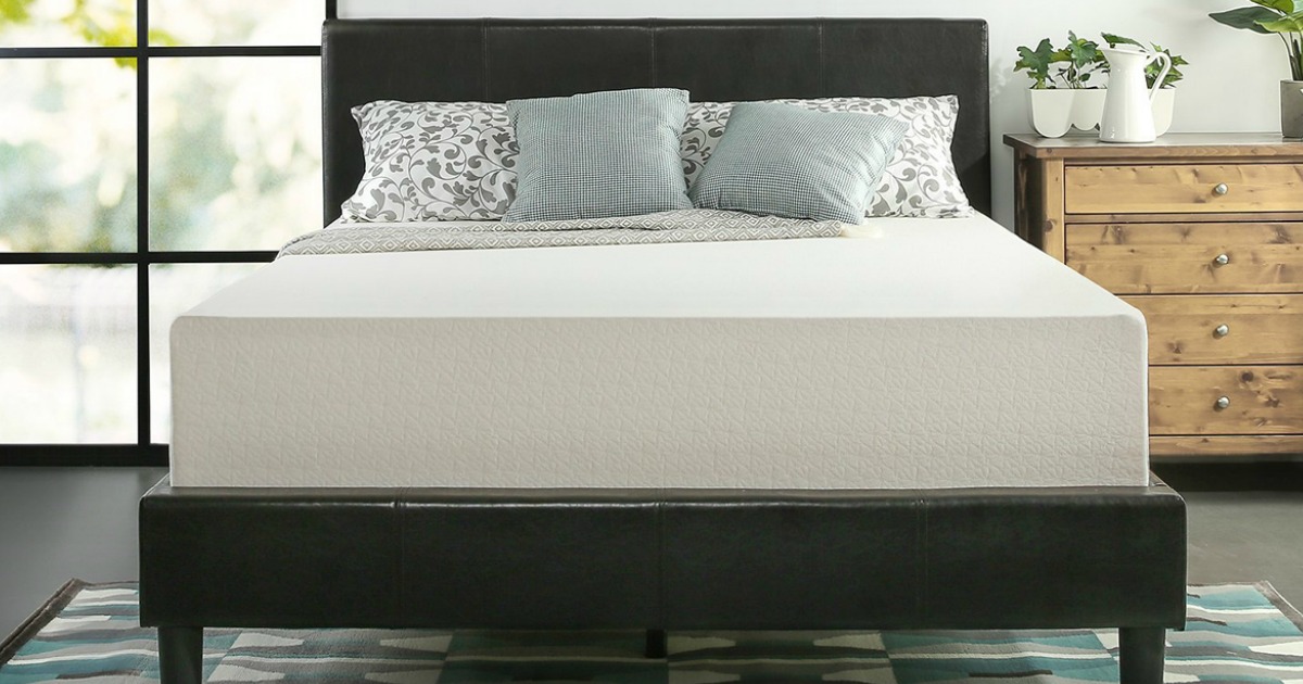 zinus queen size mattress