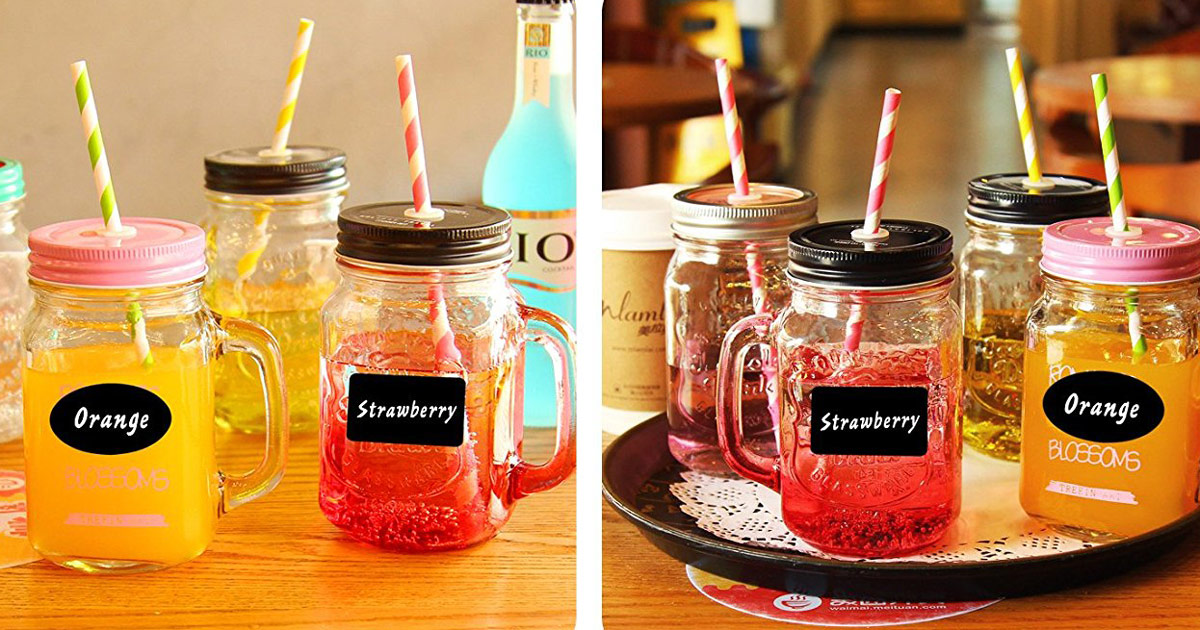 Amazon 130 Chalkboard Labels + Liquid Chalk Marker Just 6.21