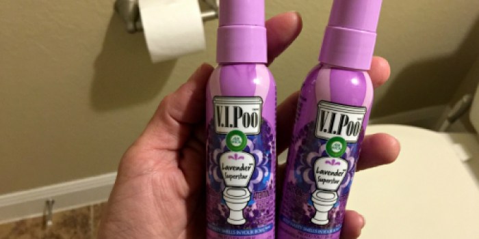 Amazon: 2 Pack Air Wick V.I.POO Pre-Poo Toilet Spray Only $4.57 Shipped (Just $2.29 Each)