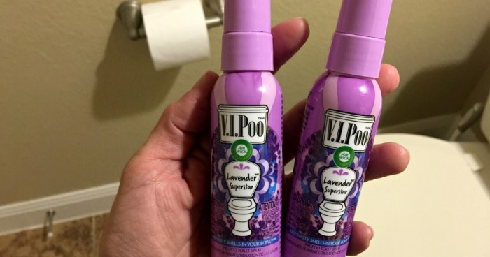 Freshen Up Your Bathroom with Air Wick VIPoo Spray