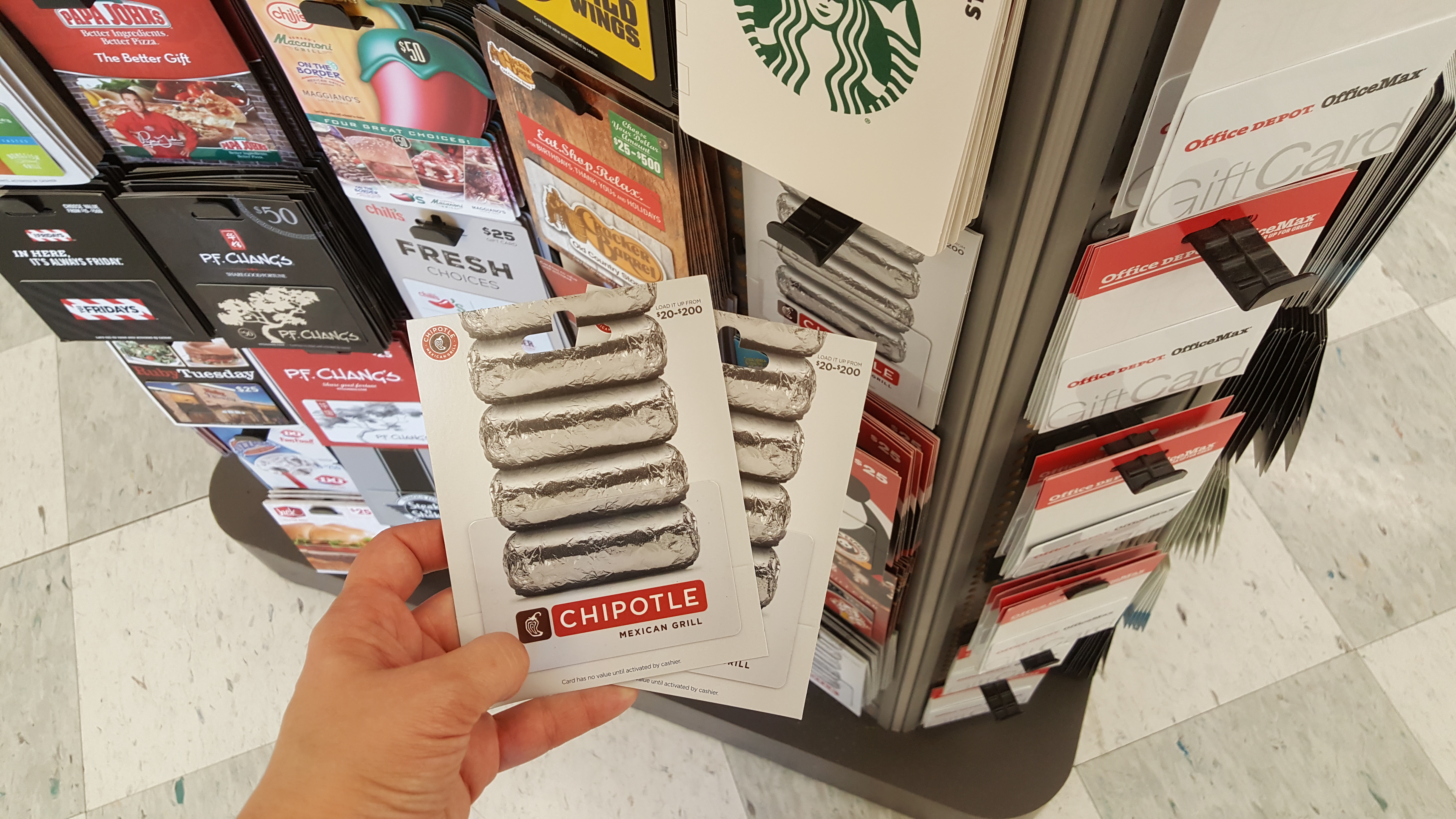 Gift Card Hack: Score $10 CVS ExtraBucks on Chipotle, Fandango, DoorDash & More
