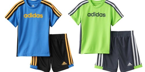Kohl’s Cardholders: adidas Tee & Short Sets Just $14.70 Shipped (Regularly $42) + More