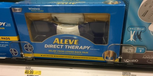 Target: Aleve Direct Therapy TENS Device Only $19.99 (Regularly $50) – After Gift Card & Rebate