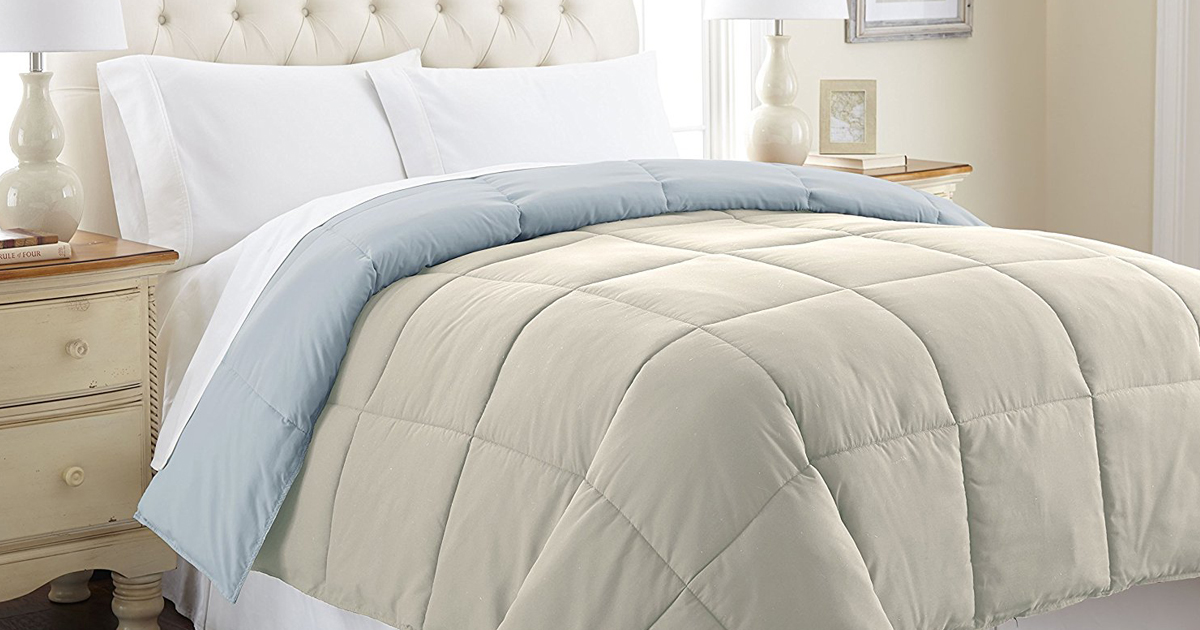 Amazon: Quilted Microfiber Comforters As Low As $18.90 (Fantastic ...