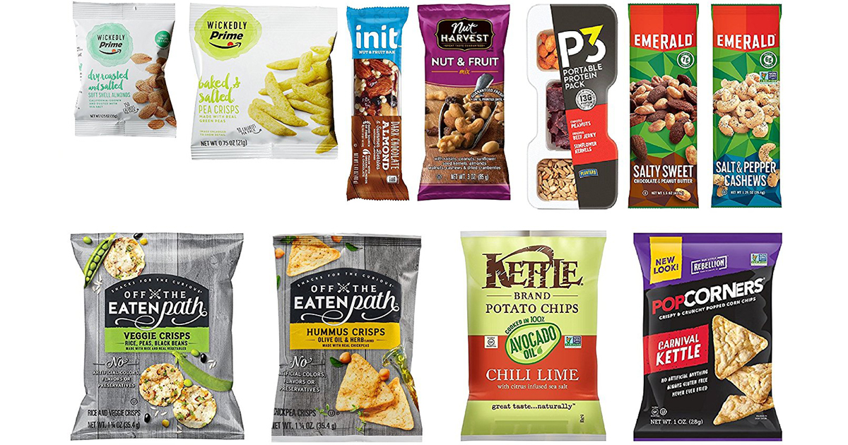 Amazon Prime Snack Sample Box Only 9.99 Shipped AND Score A 9.99 Credit