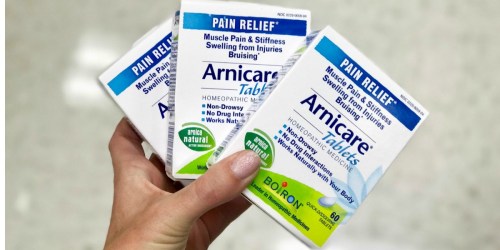 Target Shoppers! Boiron Arnicare Tablets 60-Count Only 29¢ After Ibotta (Regularly $9) + More