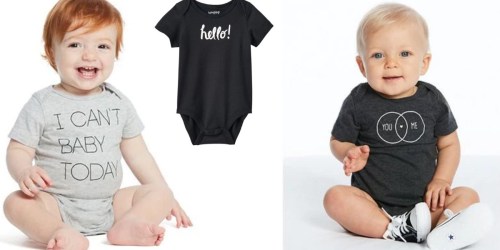 Kohl’s: Jumping Beans Baby Bodysuits Only $2.69 (Regularly $12) + More