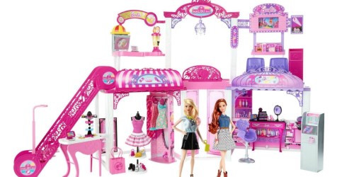 Barbie Malibu Ave 2-Story Mall Only $44.99 Shipped (Regularly $110) – Includes Escalator