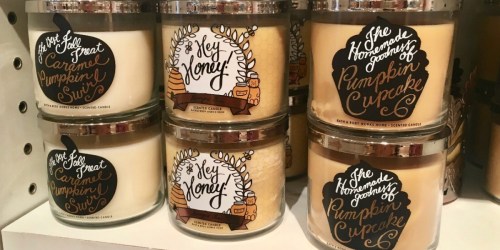 Bath & Body Works 3-Wick Candles as Low as Only $8.75 Each (Regularly $22.50)