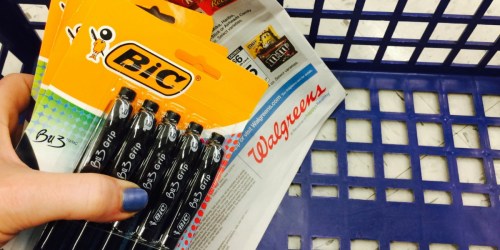 Walgreens: Bic Pens & Colored Pencils Just 49¢ Per Pack (Starting 8/6)