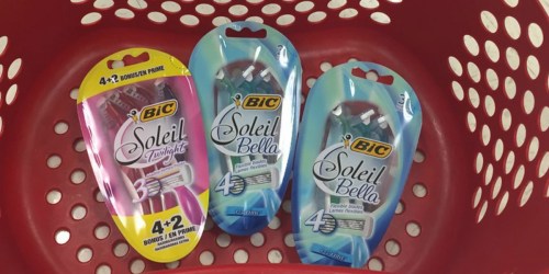 $10 Worth of NEW BIC Disposable Razor Coupons = OVER $3 Moneymaker at Target