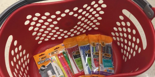 New $1/2 Bic Stationery Products Coupon = UNDER 50¢ Pens & Wite-Out at Target