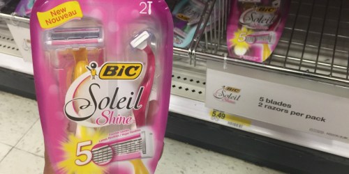 Two High Value $3/1 BIC Razor Coupons = ONLY $1.12 Per Pack at Target After Gift Card