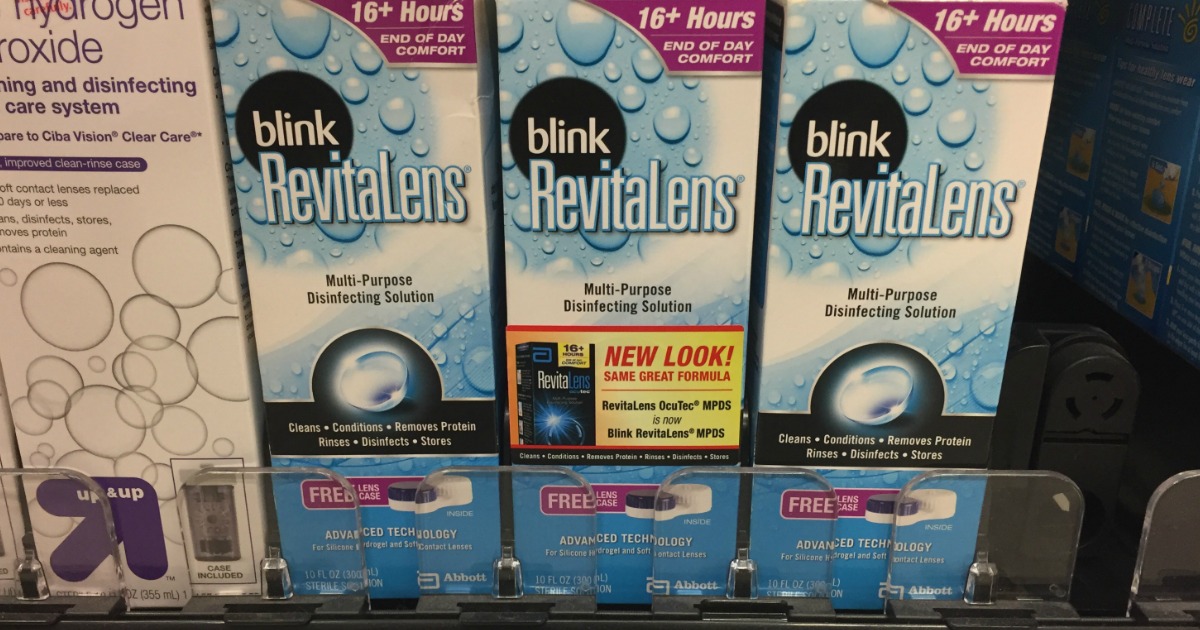 Target: Blink RevitaLens 10oz Solution Only $2.92 (Regularly $7.59) + More