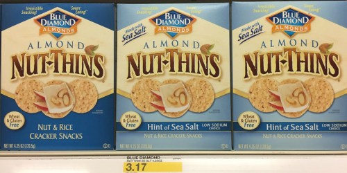 Target: Blue Diamond Nut-Thins Gluten Free Crackers Only $2 Each