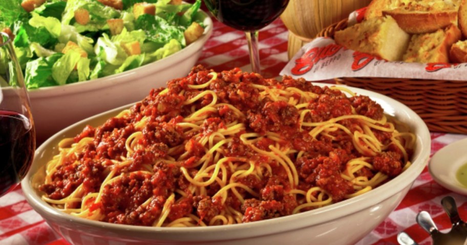 bowl of pasta with red sauce