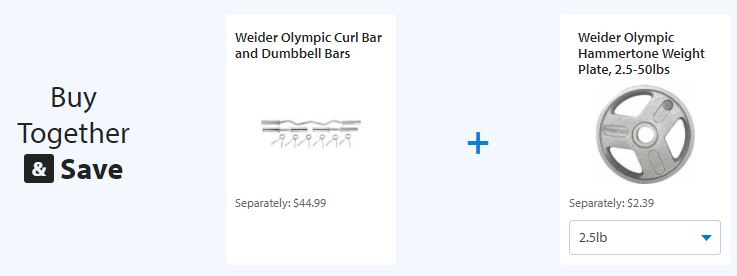 Weider olympic curl discount bar