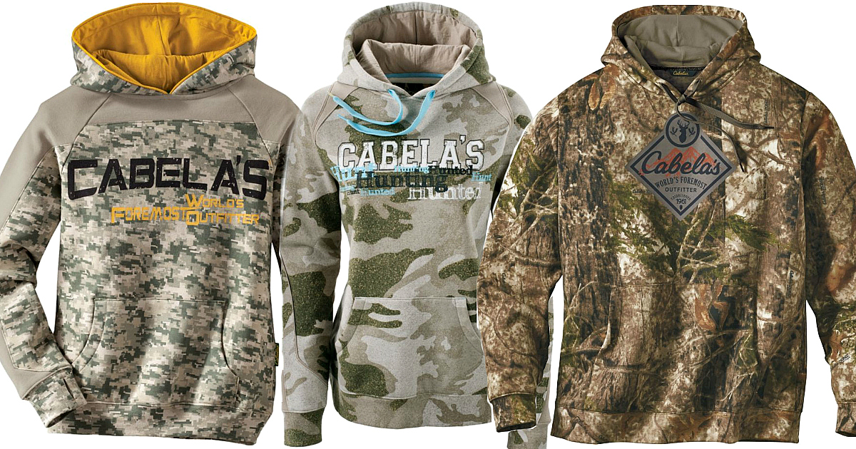 cabelas hoodies amazon