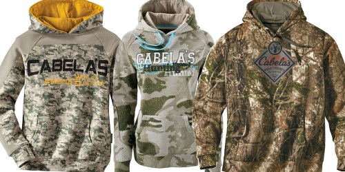 Cabela’s Youth & Women’s Hoodies UNDER $9 Shipped + More