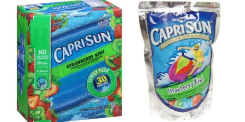 Amazon: Capri Sun 30-Count Drink Pouches Just $4.67 Shipped (16¢ Per Pouch)