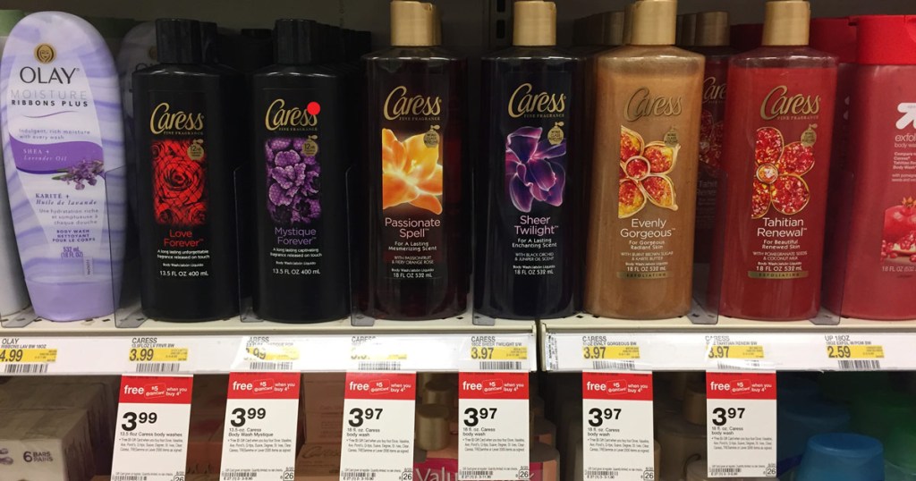 Target Caress Body Wash Only 1 15 Each After Gift Card More Hip2save