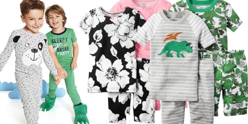 Carter’s: Extra 40% Off Clearance + Free Shipping = 4-Piece PJ Set Only $9.59 Shipped (Regularly $34)