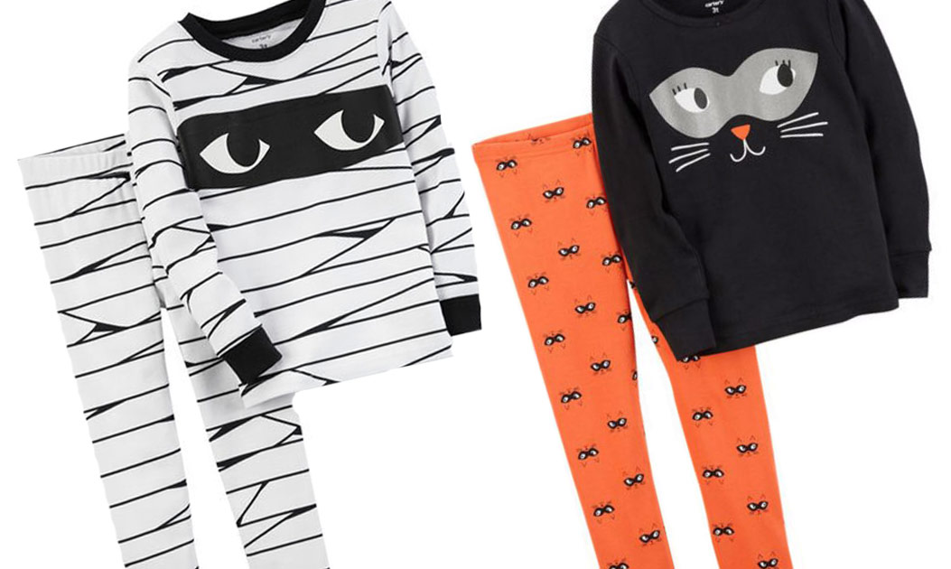 Carter s Halloween Glow In The Dark Pajama Sets As Low As 6 Each