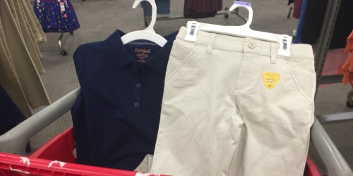 Target: Nice Savings on Cat & Jack School Uniforms (Online & In-Store)