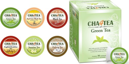Amazon: Cha4TEA 72-Count K-Cups Only $10.47 (Just 15¢ Each!)