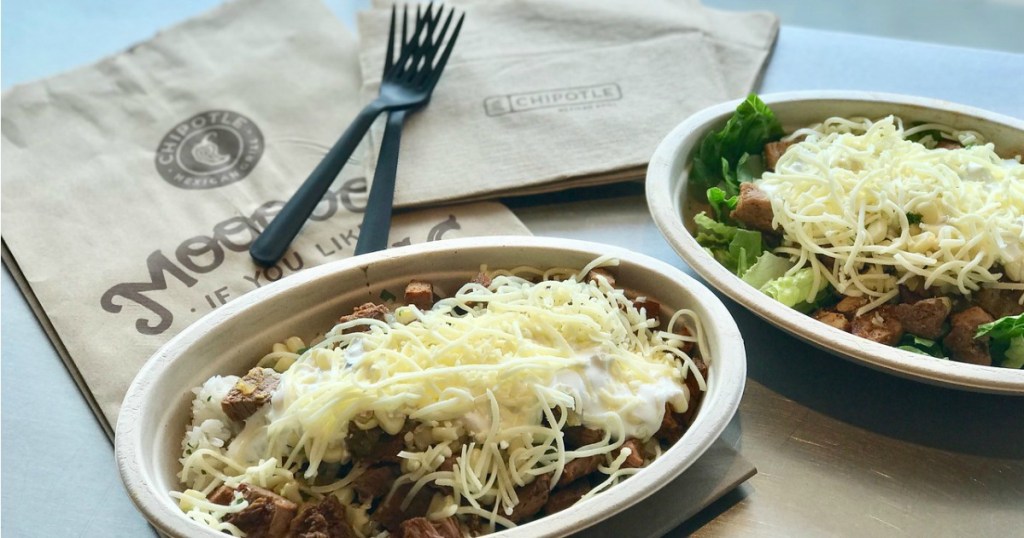 Chipotle Buy One Get One FREE Entree (10 Value)