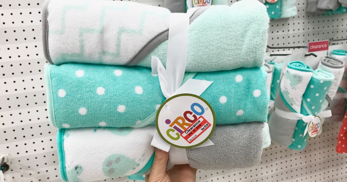 target baby hooded bath towels