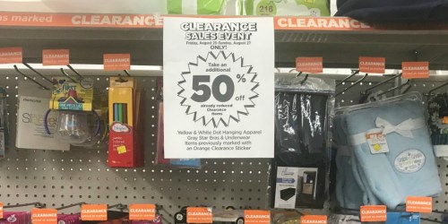 Dollar General Shoppers! Extra 50% Off Clearance (Save on Rubbermaid, Tide + MORE)