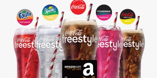 Score a FREE $5 Amazon Gift Card When You Try 5 Coca-Cola Freestyle Drinks