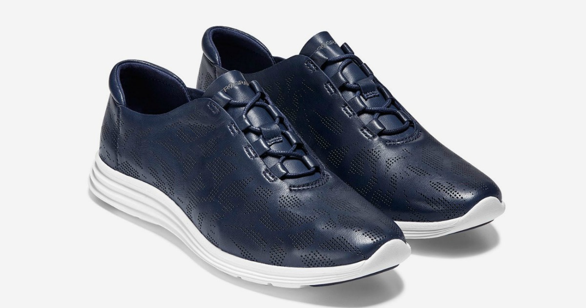 cole haan perforated