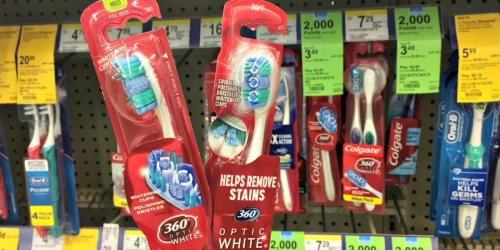 Walgreens: Colgate 360° Toothbrush Only 24¢ (Regularly $4.49) & More