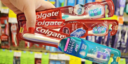 Walgreens: Colgate 360° Toothbrushes Only 24¢ Each After Reward (Regularly $4.49)