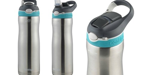 Amazon: Contigo Autospout Stainless Steel 20oz Water Bottle Just $11.44 (Regularly $20)