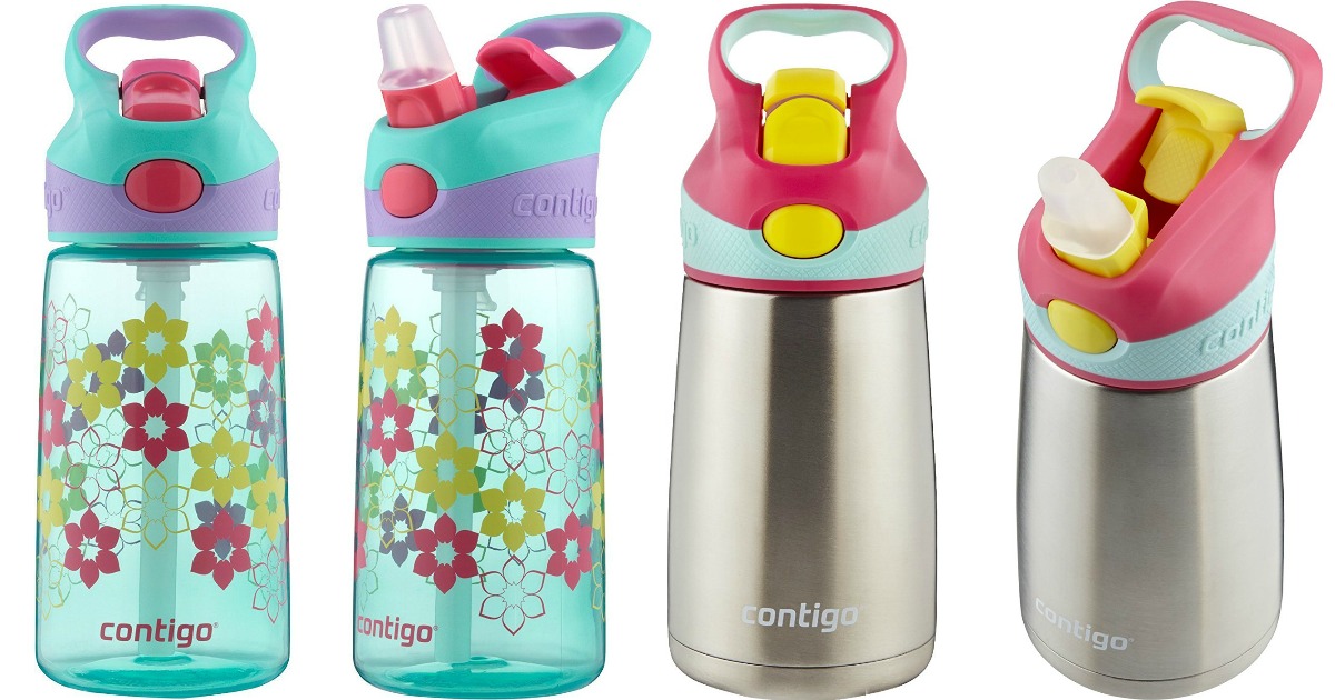 Amazon: Contigo Autospout Straw Striker 14oz Bottle Just $7 + More