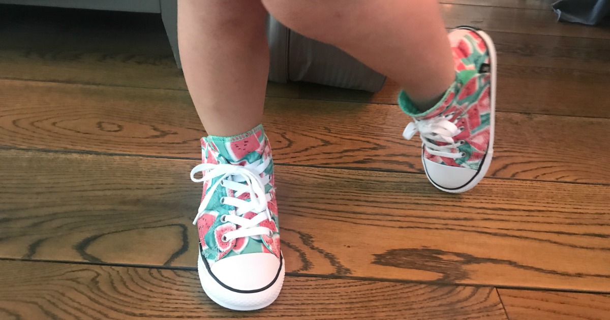 Kohl's: Adorable Converse Watermelon High-Top Sneakers Only $20 (Regularly  $40) - Hip2Save