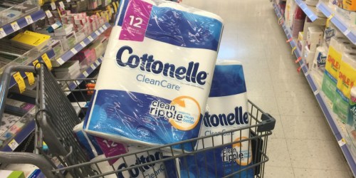 Walgreens: Cottonelle Bath Tissue 12 Big Rolls Only $2.63 After Cash Back (Starting 8/20)