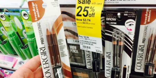Walgreen Shoppers! Save 65% on CoverGirl Brow & Mascara Products