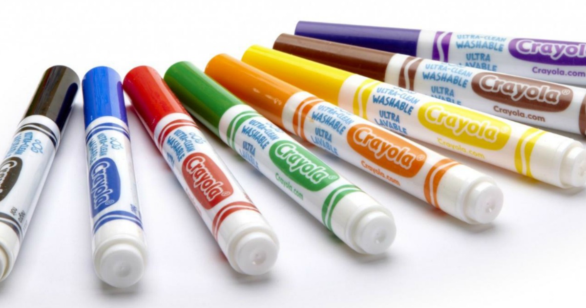 Walmart.com: Crayola Ultra-Clean Washable Markers Only 97¢ (Regularly