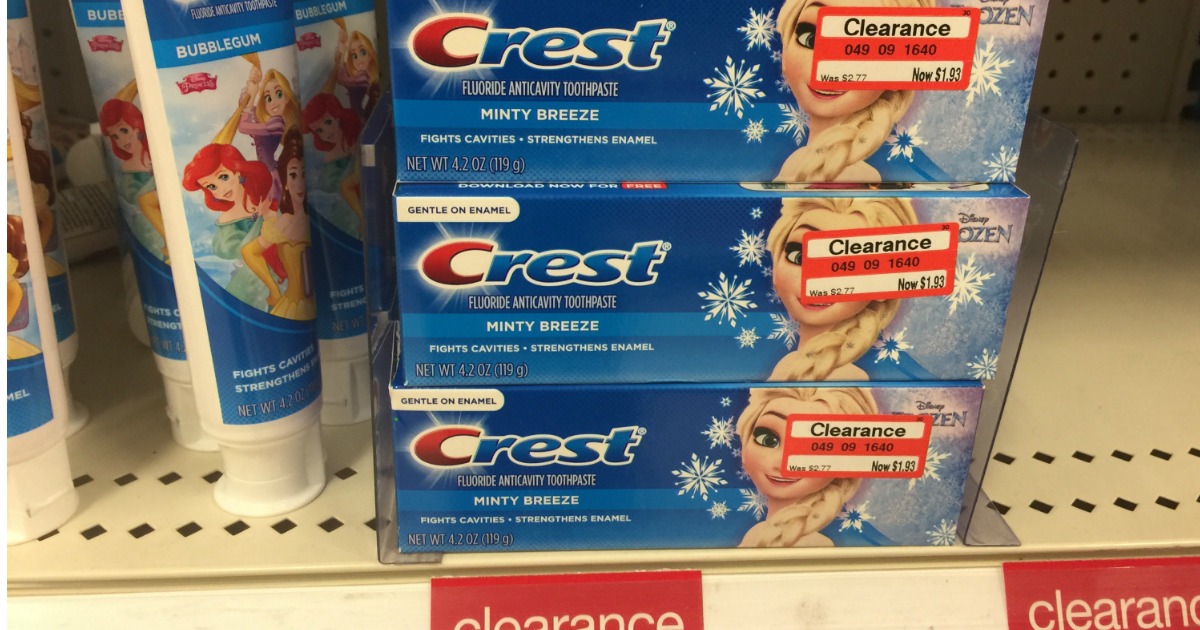 crest minty breeze toothpaste target