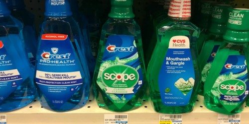 CVS: Scope Mouthwash 1-Liter Bottles Only $1.29