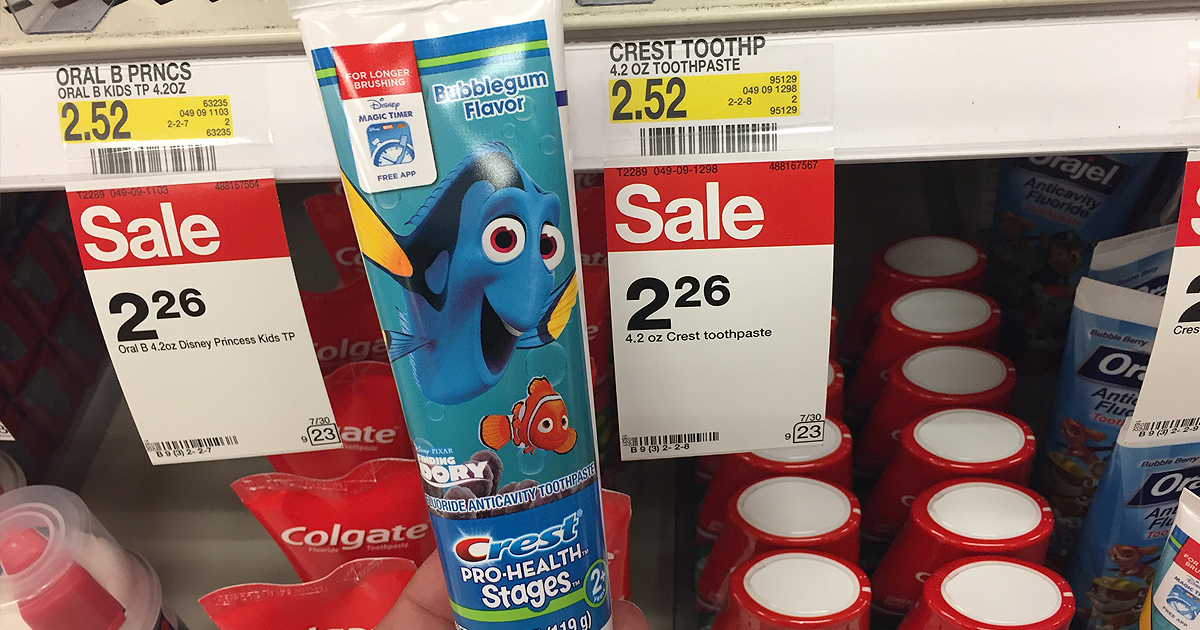 crest tooth paste coupon