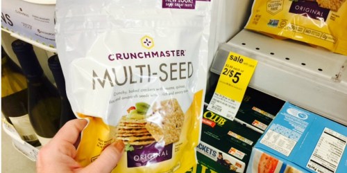Walgreens: Crunchmaster Gluten-Free Crackers Only $1 Each After Cash Back
