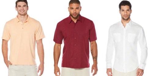 Cubavera Men’s Polos Only $11.99 (Regularly $55) & More