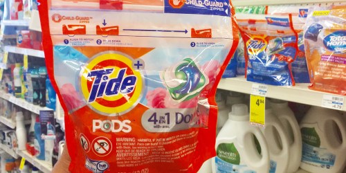 CVS: Tide Pods 12-16 Count Bags Only $2.94 (Regularly $7) – Just Use Your Phone