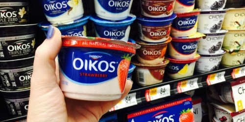Walmart: Dannon Oikos and Light & Fit Yogurt ONLY 22¢ Each (After Cash Back)